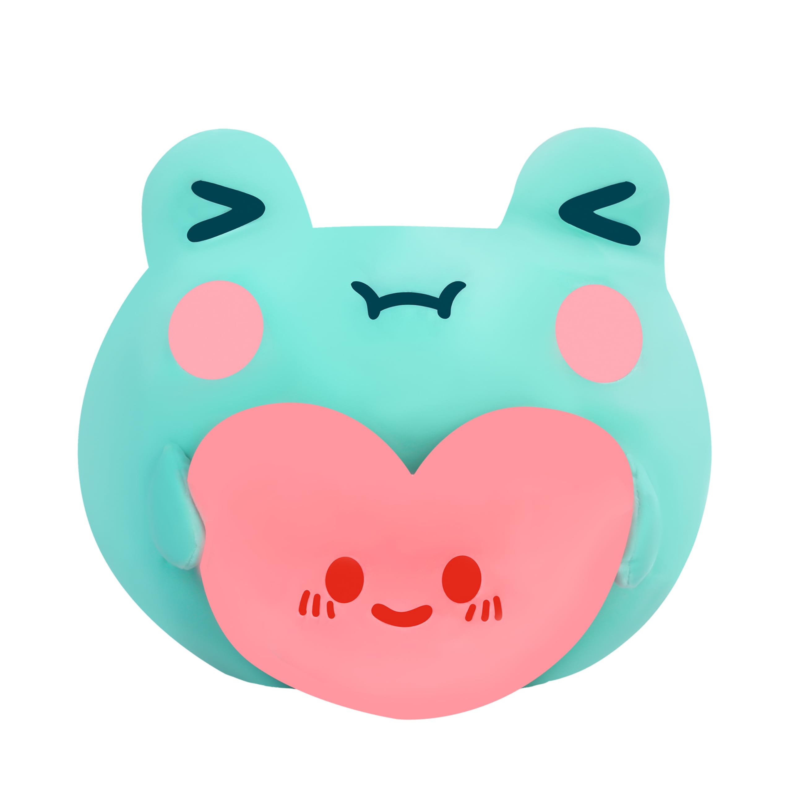 Playnics Large Frog Plush Pillow Stuffed Animal Toy,Big Size Cute Soft 12 ' Fat Kawaii Hugging Cuddle Huggable Plushie,Gift For